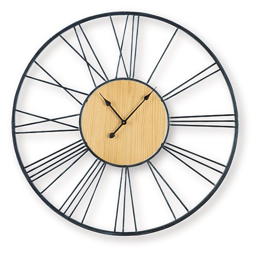 Brockett Wall Clock - Aras Mattress And Furniture(Las Vegas, NV)