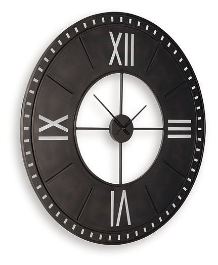Lytle Wall Clock - Aras Mattress And Furniture(Las Vegas, NV)