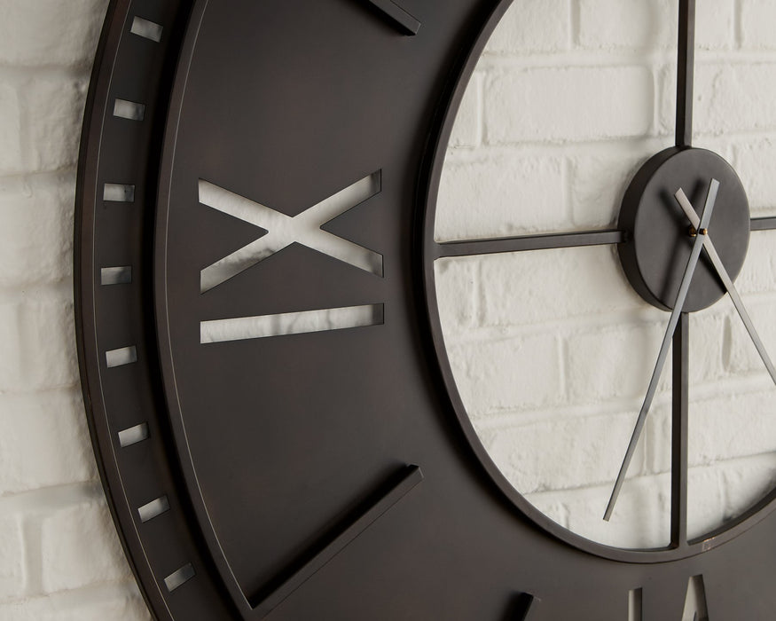 Lytle Wall Clock - Aras Mattress And Furniture(Las Vegas, NV)