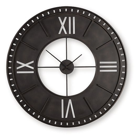 Lytle Wall Clock - Aras Mattress And Furniture(Las Vegas, NV)