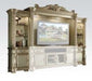 Acme Vendome Entertainment Center in Gold Patina 91310 - Aras Mattress And Furniture(Las Vegas, NV)