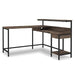 Arlenbry Home Office L-Desk with Storage - Aras Mattress And Furniture(Las Vegas, NV)