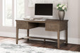 Janismore Home Office Storage Leg Desk - Aras Mattress And Furniture(Las Vegas, NV)