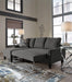 Jarreau Sofa Chaise Sleeper - Aras Mattress And Furniture(Las Vegas, NV)