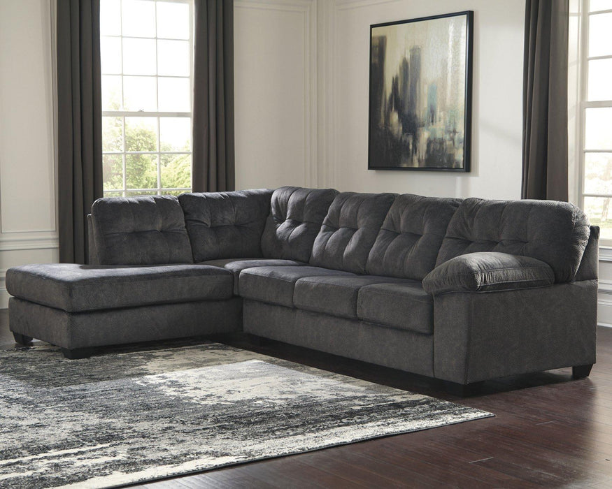 Accrington 2-Piece Sectional with Chaise - Aras Mattress And Furniture(Las Vegas, NV)