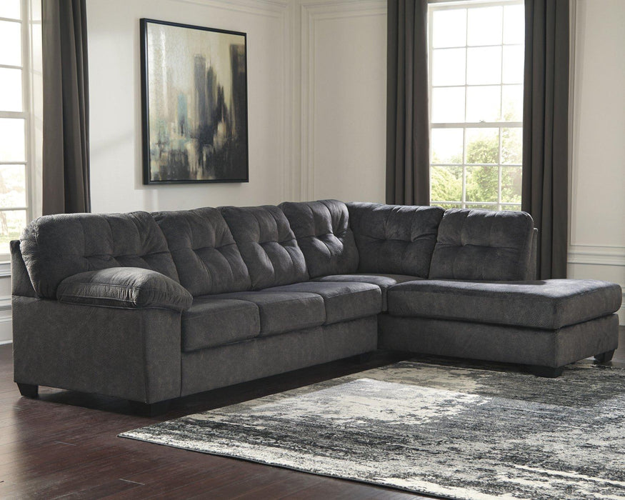 Accrington 2-Piece Sectional with Chaise - Aras Mattress And Furniture(Las Vegas, NV)