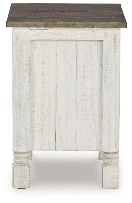 Havalance Chairside End Table - Aras Mattress And Furniture(Las Vegas, NV)