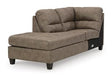 Navi 2-Piece Sectional Sofa Sleeper Chaise - Aras Mattress And Furniture(Las Vegas, NV)