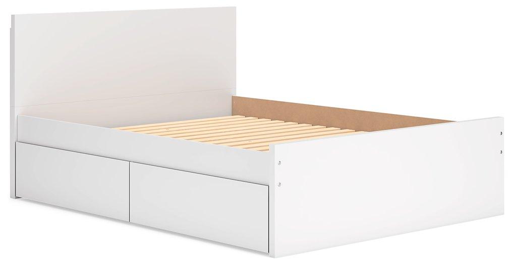 Onita Panel Bed with 2 Side Storage - Aras Mattress And Furniture(Las Vegas, NV)