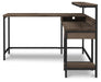 Arlenbry Home Office L-Desk with Storage - Aras Mattress And Furniture(Las Vegas, NV)