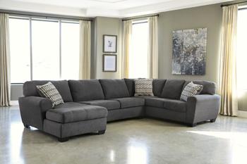 Ambee 3-Piece Sectional with Chaise - Aras Mattress And Furniture(Las Vegas, NV)