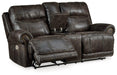 Grearview Power Reclining Loveseat with Console - Aras Mattress And Furniture(Las Vegas, NV)