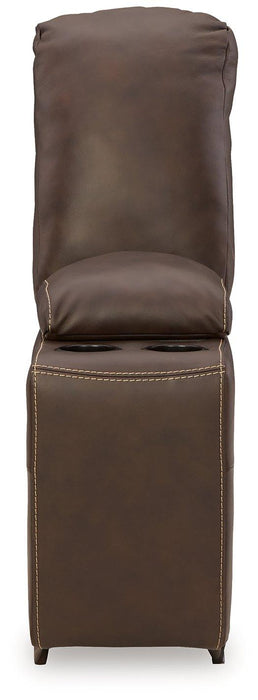 Dunleith Power Reclining Loveseat with Console - Aras Mattress And Furniture(Las Vegas, NV)