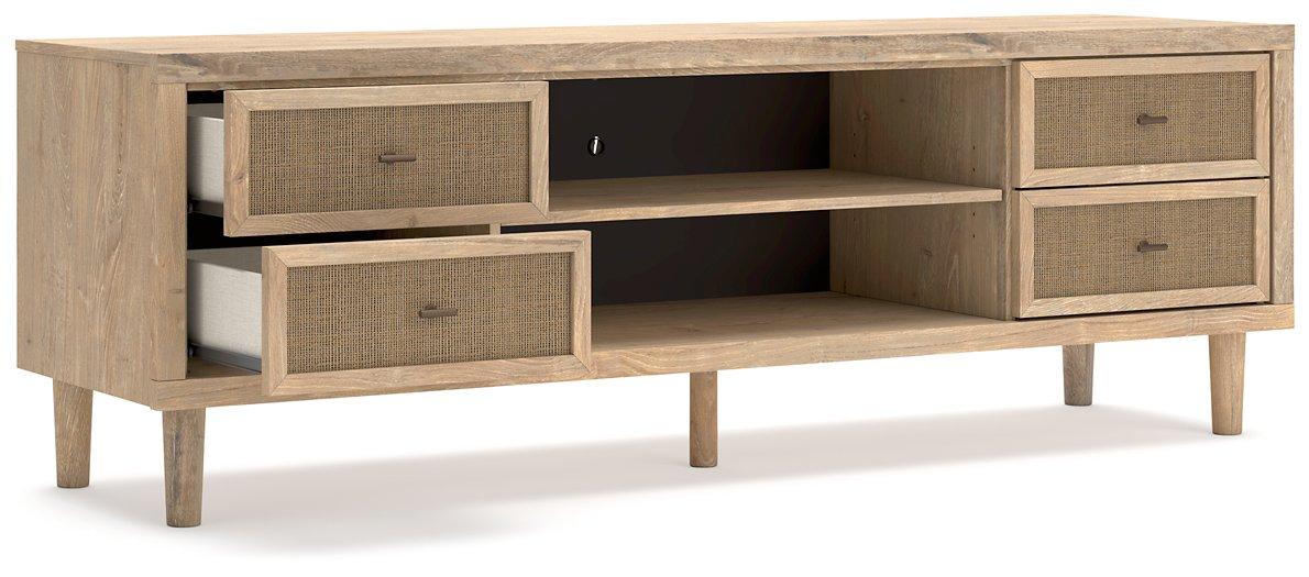 Cielden 72" TV Stand with Electric Fireplace - Aras Mattress And Furniture(Las Vegas, NV)