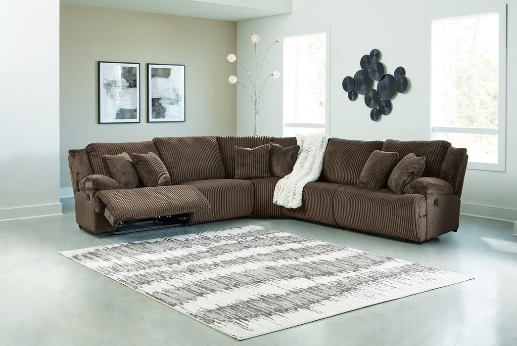 Top Tier Reclining Sectional - Aras Mattress And Furniture(Las Vegas, NV)