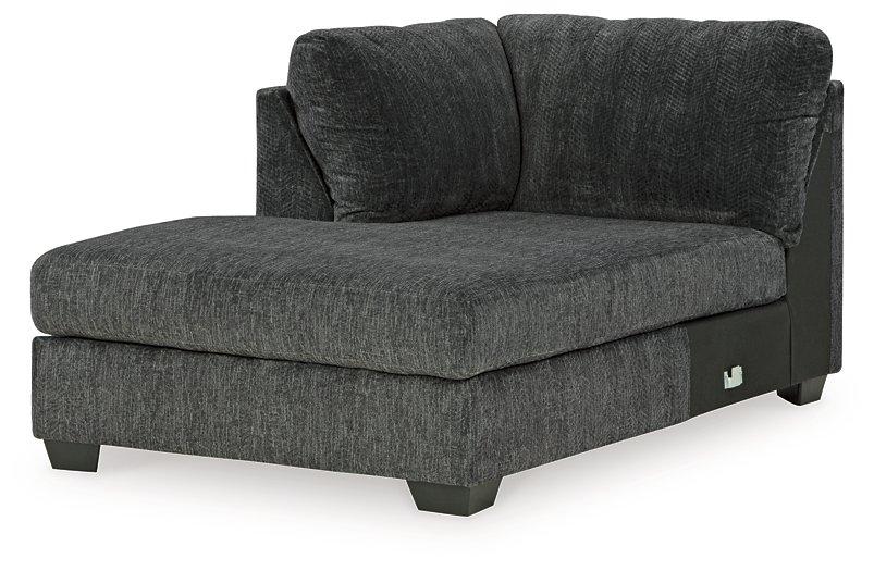 Biddeford 2-Piece Sleeper Sectional with Chaise - Aras Mattress And Furniture(Las Vegas, NV)