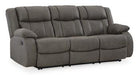 First Base Reclining Sofa - Aras Mattress And Furniture(Las Vegas, NV)