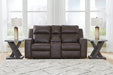 Lavenhorne Reclining Loveseat with Console - Aras Mattress And Furniture(Las Vegas, NV)