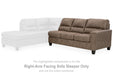 Navi 2-Piece Sectional Sofa Sleeper Chaise - Aras Mattress And Furniture(Las Vegas, NV)