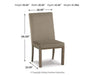 Chrestner Dining Chair - Aras Mattress And Furniture(Las Vegas, NV)