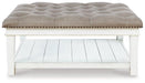 Kanwyn Upholstered Ottoman Coffee Table - Aras Mattress And Furniture(Las Vegas, NV)