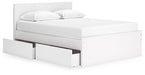 Onita Panel Bed with 2 Side Storage - Aras Mattress And Furniture(Las Vegas, NV)