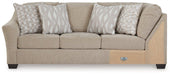 Brogan Bay 3-Piece Sectional with Cuddler - Aras Mattress And Furniture(Las Vegas, NV)