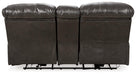 Hallstrung Power Reclining Loveseat with Console - Aras Mattress And Furniture(Las Vegas, NV)