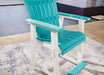 Eisely Outdoor Counter Height Bar Stool (Set of 2) - Aras Mattress And Furniture(Las Vegas, NV)