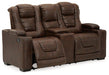 Owner's Box Power Reclining Loveseat with Console - Aras Mattress And Furniture(Las Vegas, NV)