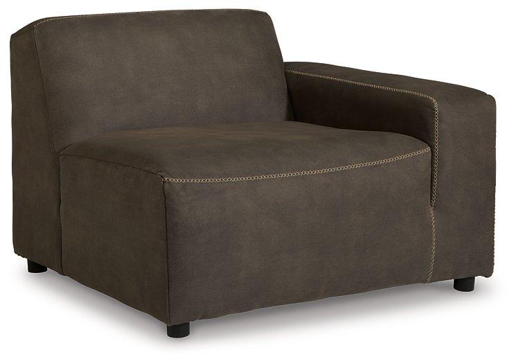 Allena 2-Piece Sectional Loveseat - Aras Mattress And Furniture(Las Vegas, NV)