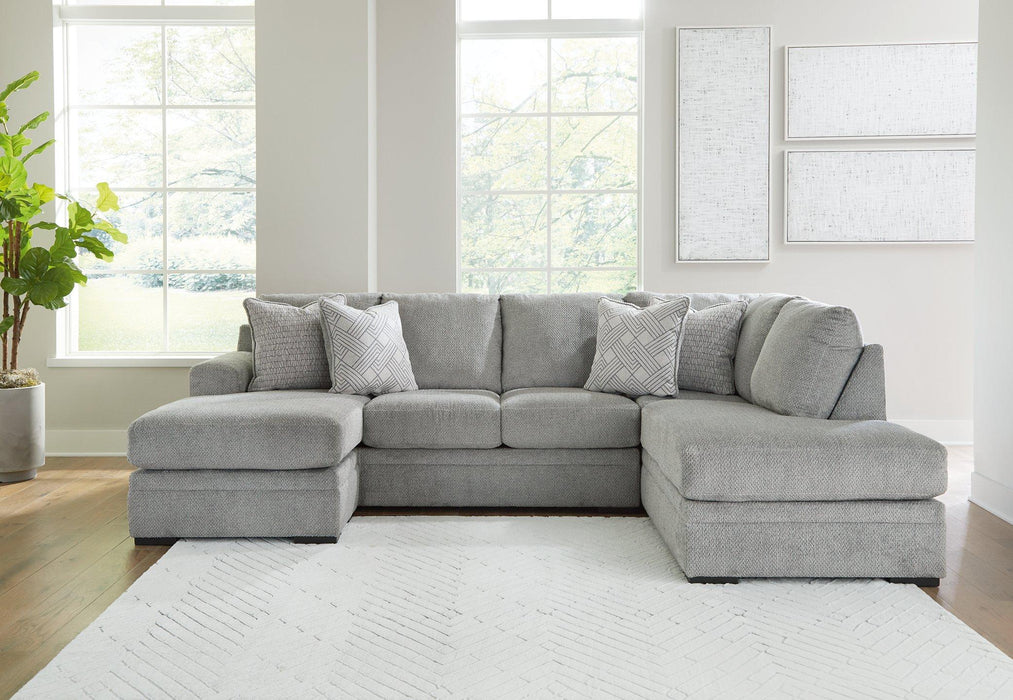 Casselbury 2-Piece Sectional with Chaise - Aras Mattress And Furniture(Las Vegas, NV)