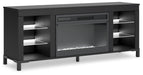 Cayberry 60" TV Stand with Electric Fireplace - Aras Mattress And Furniture(Las Vegas, NV)