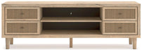 Cielden 72" TV Stand with Electric Fireplace - Aras Mattress And Furniture(Las Vegas, NV)