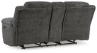 Frohn Reclining Loveseat with Console - Aras Mattress And Furniture(Las Vegas, NV)