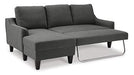 Jarreau Sofa Chaise Sleeper - Aras Mattress And Furniture(Las Vegas, NV)