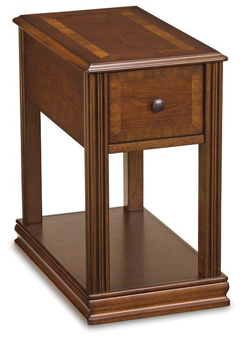 Breegin Chairside End Table - Aras Mattress And Furniture(Las Vegas, NV)