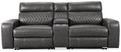 Samperstone Power Reclining Sectional - Aras Mattress And Furniture(Las Vegas, NV)