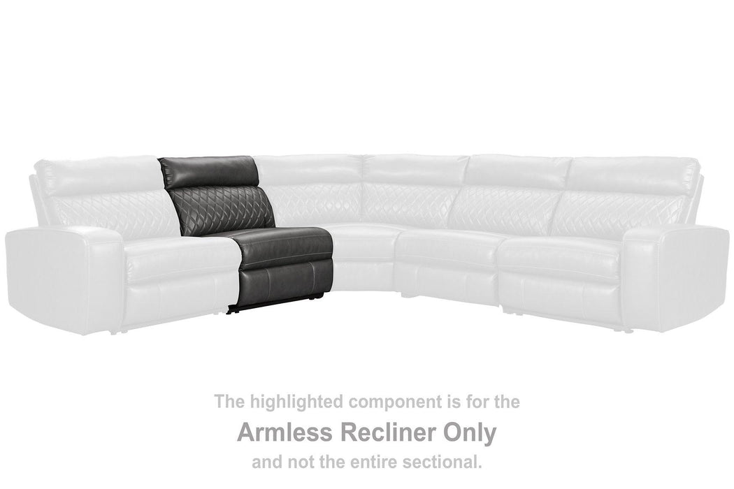 Samperstone Power Reclining Sectional - Aras Mattress And Furniture(Las Vegas, NV)