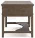 Janismore Home Office Storage Leg Desk - Aras Mattress And Furniture(Las Vegas, NV)