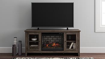 Arlenbry 60" TV Stand with Electric Fireplace - Aras Mattress And Furniture(Las Vegas, NV)