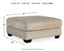 Ardsley Oversized Ottoman - Aras Mattress And Furniture(Las Vegas, NV)