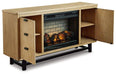 Freslowe TV Stand with Electric Fireplace - Aras Mattress And Furniture(Las Vegas, NV)