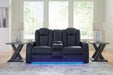 Fyne-Dyme Power Reclining Loveseat with Console - Aras Mattress And Furniture(Las Vegas, NV)