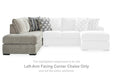 Calnita Sectional with Chaise - Aras Mattress And Furniture(Las Vegas, NV)
