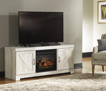 Bellaby 63" TV Stand with Electric Fireplace - Aras Mattress And Furniture(Las Vegas, NV)