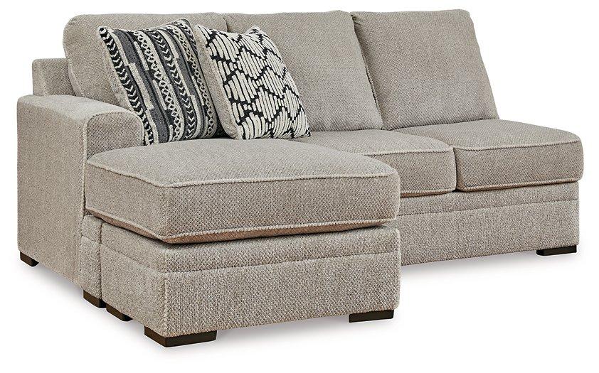 Calnita Sectional with Chaise - Aras Mattress And Furniture(Las Vegas, NV)