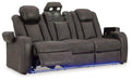 Fyne-Dyme Power Reclining Sofa - Aras Mattress And Furniture(Las Vegas, NV)