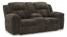 Frohn Reclining Loveseat with Console - Aras Mattress And Furniture(Las Vegas, NV)