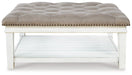 Kanwyn Upholstered Ottoman Coffee Table - Aras Mattress And Furniture(Las Vegas, NV)